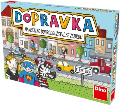 Dino Hra Dopravka rodinná desková (společenská hra)