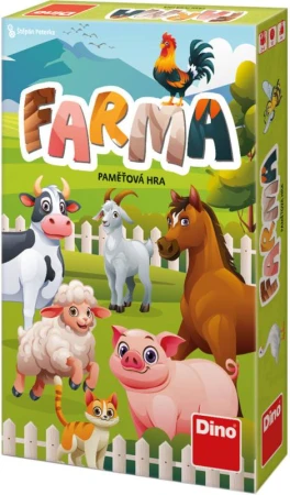 Dino Hra Farma cestovní paměťová (společenská hra) Dino Hra Farma cestovní paměťová (společenská hra)