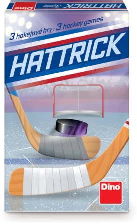 Dino Hra Hattrick cestovní 3 hokejové hry (společenská hra)