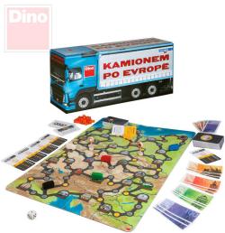 Dino HRA Kamionem po Evropě nový design (společenská hra) Dino HRA Kamionem po Evropě nový design (společenská hra)