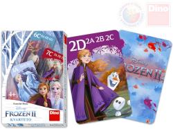 Dino Hra karetní Kvarteto Frozen II (Ledové Království) (společenská hra) Dino Hra karetní Kvarteto Frozen II (Ledové Království) (společenská hra)