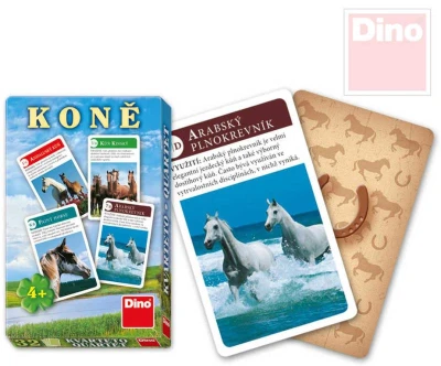 Dino HRA Karetní Kvarteto Koně (společenská hra) Dino HRA Karetní Kvarteto Koně (společenská hra)