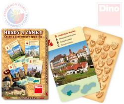 Dino Hra karty Kvarteto Hrady a zámky v krabičce (společenská hra)