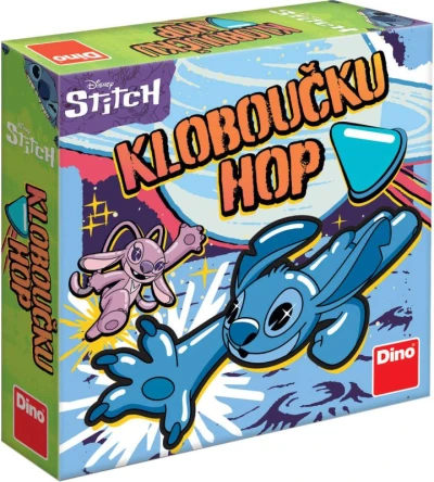 Dino Hra Kloboučku hop! Stitch (společenská hra) Dino Hra Kloboučku hop! Stitch (společenská hra)