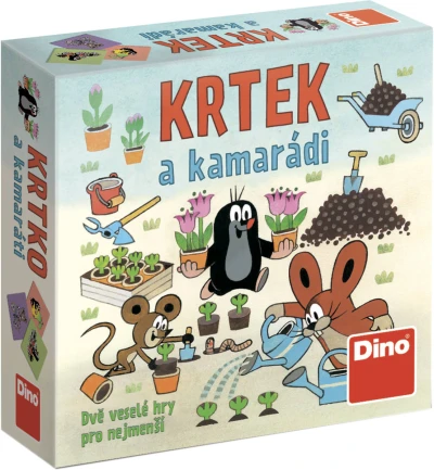 Dino Hra Krtek a kamarádi (Krteček) cestovní 2v1 (společenská hra) Dino Hra Krtek a kamarádi (Krteček) cestovní 2v1 (společenská hra)