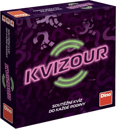 Dino Hra Kvizour vědomostní 600 otázek (společenská hra)