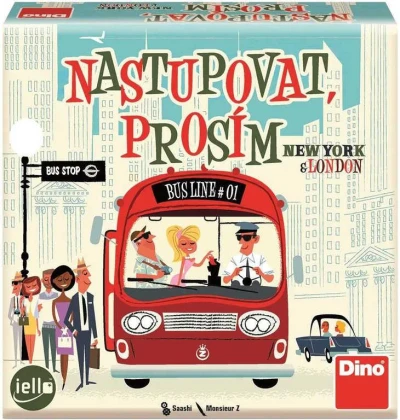 Dino Hra Nastupovat, prosím (společenská hra) Dino Hra Nastupovat, prosím (společenská hra)