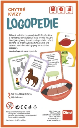 Dino Hra naučná kvízová Chytré kvízy: Logopedie