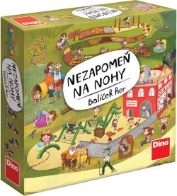 Dino Hra Nezapomeň na nohy (společenská hra)
