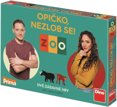 Dino Hra Opičko, nezlob se! Prima ZOO 2v1 (společenská hra) Dino Hra Opičko, nezlob se! Prima ZOO 2v1 (společenská hra)