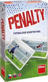 Dino Hra Penalty cestovní fotbalová karetní (společenská hra) Dino Hra Penalty cestovní fotbalová karetní (společenská hra)