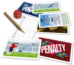 Dino Hra Penalty cestovní fotbalová karetní (společenská hra)