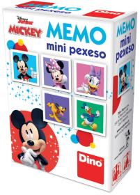 Dino HRA Pexeso Disney III. mini 12 dvojic 4 druhy (společenská hra)