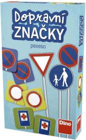 Dino Hra pexeso Dopravní značky 48 kartiček (společenská hra) Dino Hra pexeso Dopravní značky 48 kartiček (společenská hra)
