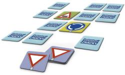 Dino Hra pexeso Dopravní značky 48 kartiček (společenská hra)