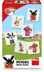 Dino Hra pexeso králíček Bing 48 kartiček (společenská hra)