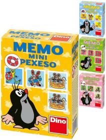 Dino Hra pexeso memo mini Krtek (Krteček) 4 druhy (společenská hra) Dino Hra pexeso memo mini Krtek (Krteček) 4 druhy (společenská hra)