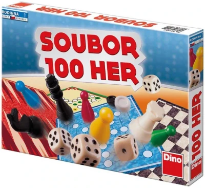 Dino Hra Soubor 100 her variant (společenská hra)