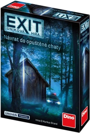 Dino Hra úniková exit Návrat do opuštěné chaty (společenská hra)