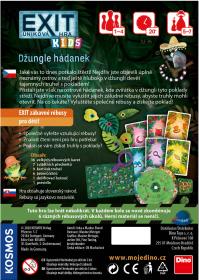 Dino Hra úniková exit pro děti Džungle hádanek (společenská hra)