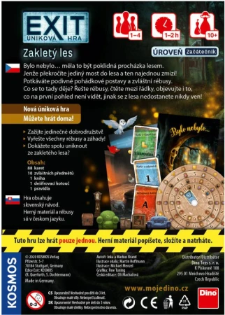 Dino Hra úniková exit Zakletý les (společenská hra)