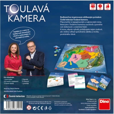 Dino Hra vědomostní Toulavá kamera (společenská hra)