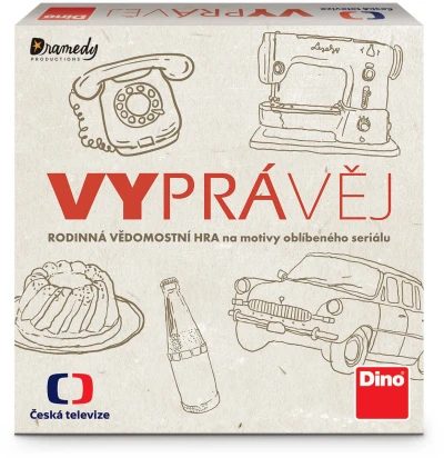Dino Hra Vyprávěj vědomostní desková (společenská hra)