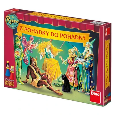 Dino Hra Z pohádky do pohádky retro edice (společenská hra) Dino Hra Z pohádky do pohádky retro edice (společenská hra)