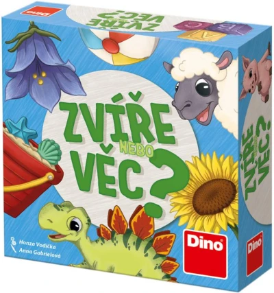 Dino Hra Zvíře nebo věc? postřehová (společenská hra)