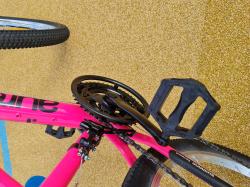 Dino Aurelia 24 růžové juniorské sportovní kolo + reflexní sada