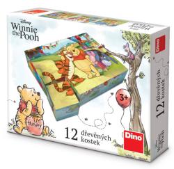 Dino Kubus Medvídek PÚ obrázkové kostky set 12ks