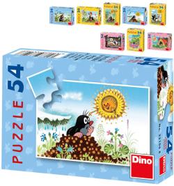 Dino Minipuzzle 54 dílků Krtek (Krteček) 20x13cm 8 druhů skládačka Dino Minipuzzle 54 dílků Krtek (Krteček) 20x13cm 8 druhů skládačka