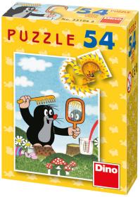 Dino Minipuzzle 54 dílků Krtek (Krteček) 20x13cm 8 druhů skládačka