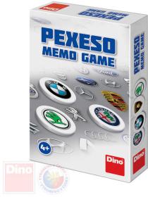 Dino Pexeso kulaté značky aut (společenská hra) Dino Pexeso kulaté značky aut (společenská hra)