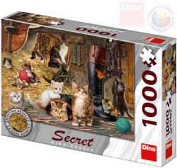 Dino Puzzle 1000 dílků Kočičky skrytá tajemství 66x47cm skládačka v krabici