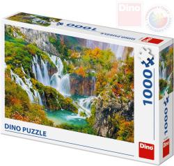 Dino Puzzle 1000 dílků Plitvická jezera 66x47cm skládačka v krabici Dino Puzzle 1000 dílků Plitvická jezera 66x47cm skládačka v krabici