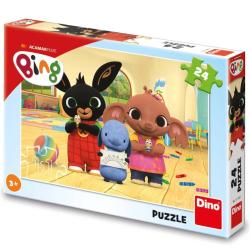 Dino Puzzle 24 dílků dětské Bing maluje
