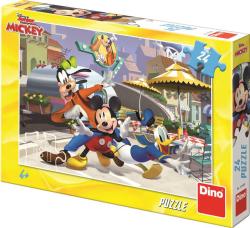 Dino Puzzle 24 dílků Disney Mickey a přátelé skládačka 26x18cm