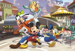 Dino Puzzle 24 dílků Disney Mickey a přátelé skládačka 26x18cm