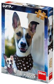Dino Puzzle 300 dílků XL Pes Gump foto 33x47cm skládačka