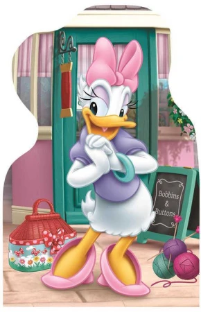 Dino Puzzle 4x54 dílků Minnie a Daisy v létě 13x19cm skládačka 4v1