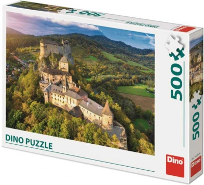 Dino Puzzle 500 dielikov Oravský hrad Slovensko foto 47x33cm skladačka Dino Puzzle 500 dielikov Oravský hrad Slovensko foto 47x33cm skladačka