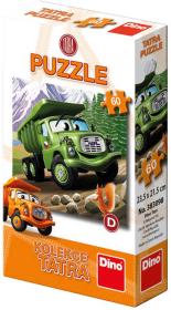 Dino Puzzle 60 dílků TATRA Auta skládačka 24x22cm 6 druhů