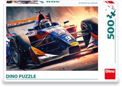 Dino Puzzle Auto formule 47x33cm foto skládačka 500 dílků