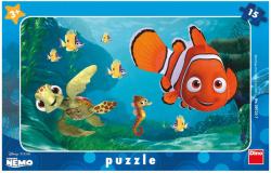 Dino Puzzle deskové 15 dílků Hledá se Nemo a želva skládačka 25x15cm