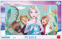 Dino Puzzle deskové 15 dílků Ledové Království Rodina 25x15cm skládačka Dino Puzzle deskové 15 dílků Ledové Království Rodina 25x15cm skládačka