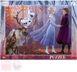 Dino Puzzle deskové 32x24cm Frozen 2 (Ledové Království) v rámečku 40 dílků Dino Puzzle deskové 32x24cm Frozen 2 (Ledové Království) v rámečku 40 dílků