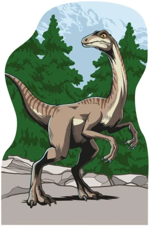 Dino Puzzle Jurský svět 4x54 dílků 13x19cm skládačka