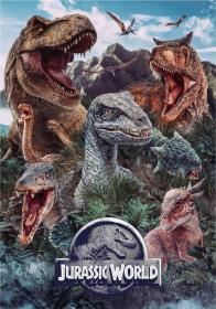 Dino Puzzle Jurský svět (Jurassic World) 33x47cm skládačka 500 dílků