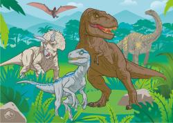 Dino Puzzle Jurský svět (Jurassic World) 66x47cm baby skládačka maxi 24 dílků